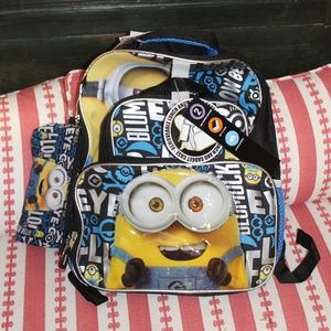 *NEW*  Minon Backpack, lunch bag, pencil case…